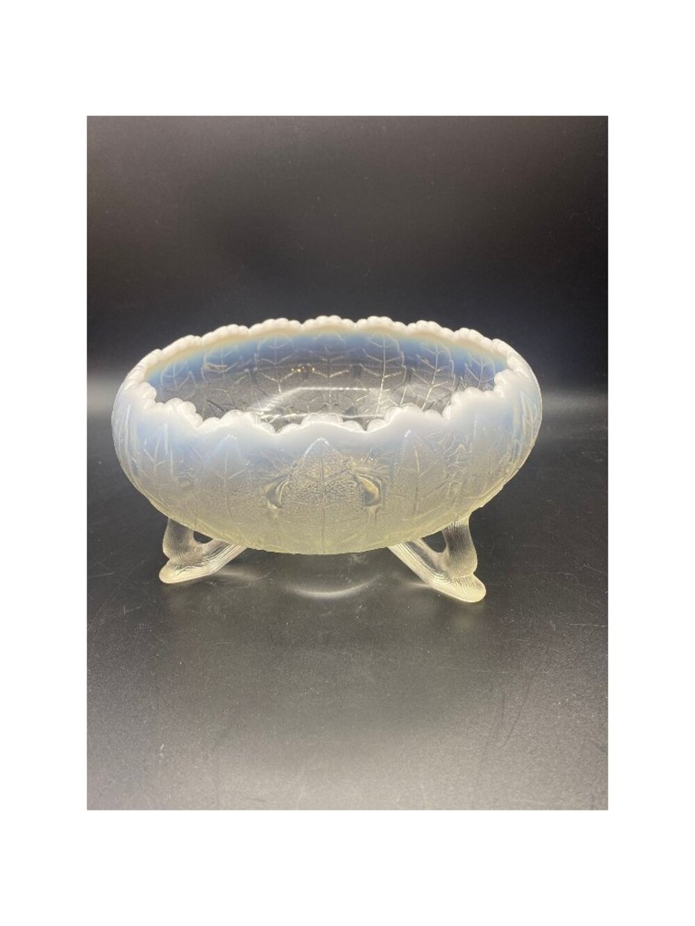 Northwood Feather Footed Bowl